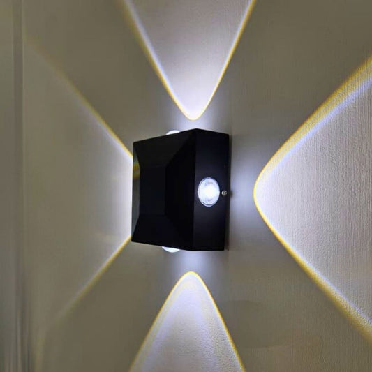 BLACK MIRAGE OUTDOOR WALL LIGHT