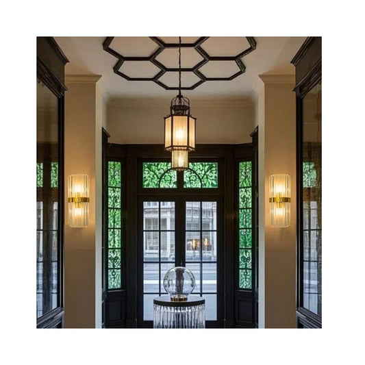 GOLDEN PRISM WALL LIGHT