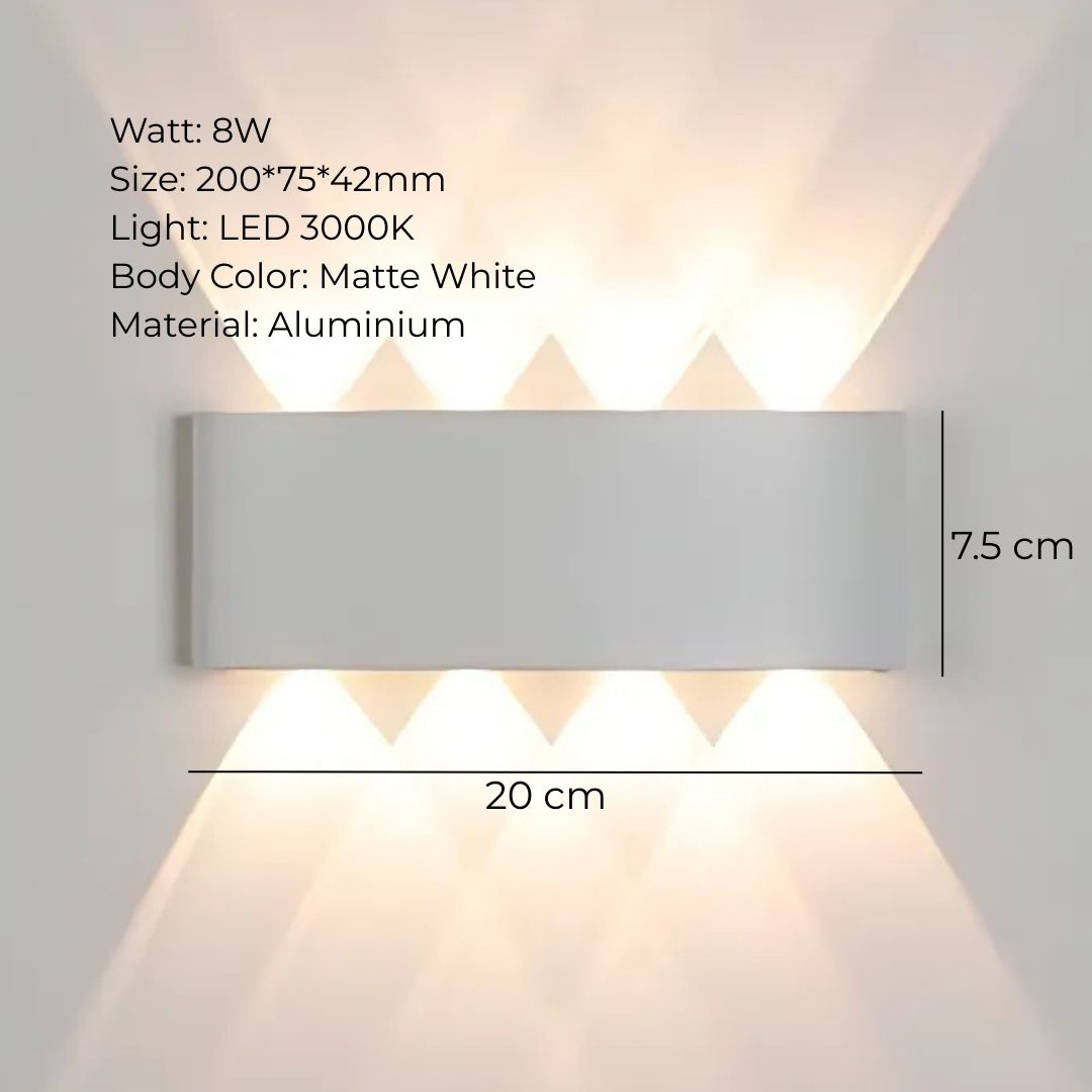 LUMINA ARC OUTDOOR WALL LIGHT
