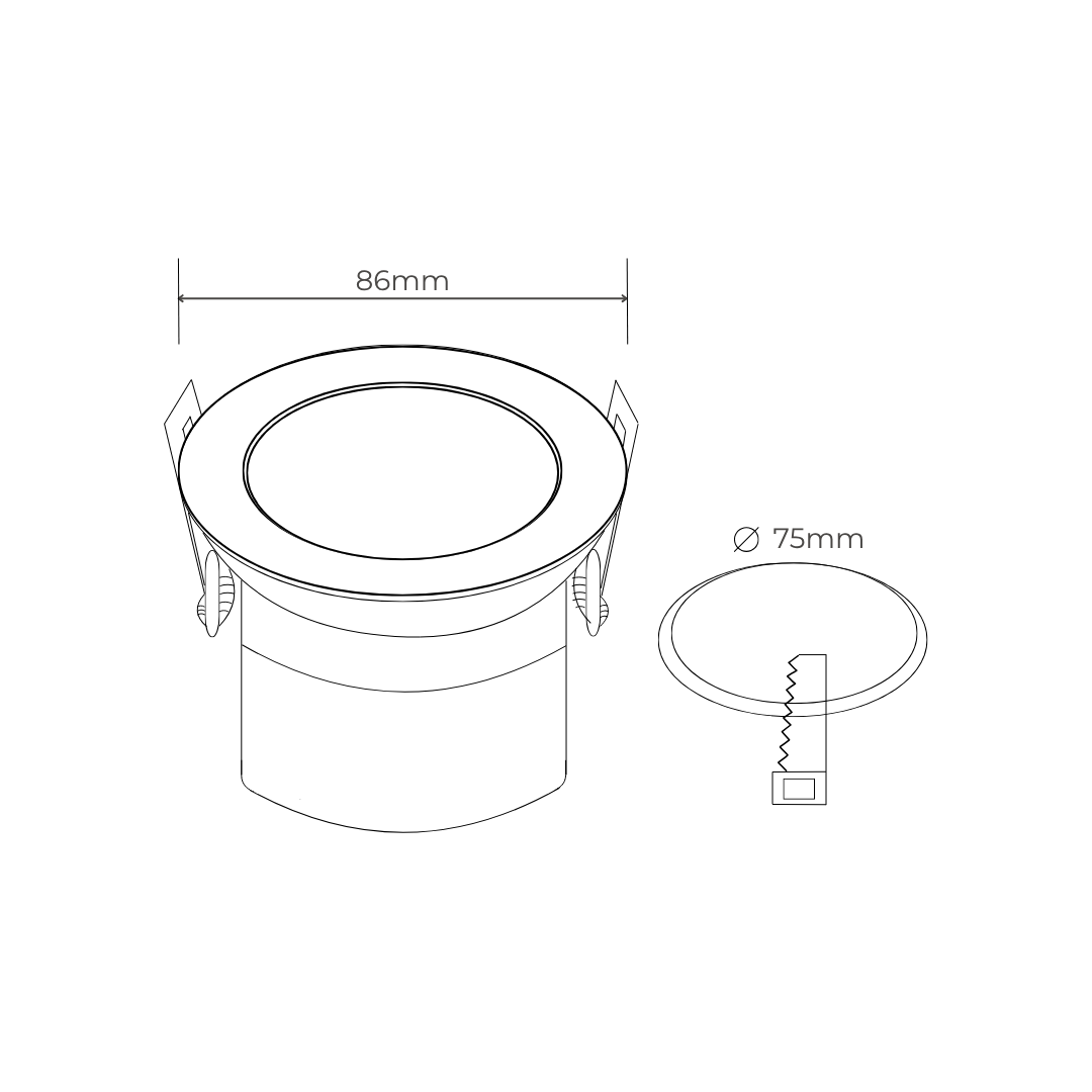 DUJIA LED SPOT LIGHT