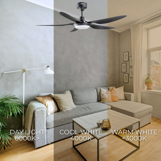DEKA CEILING FAN 56" F5DC LED