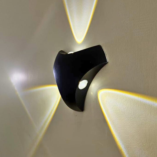 NOIR FLARE OUTDOOR WALL LIGHT