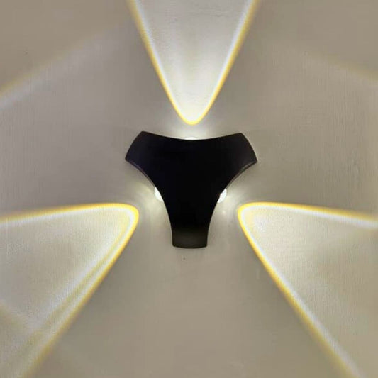 NOIR FLARE OUTDOOR WALL LIGHT