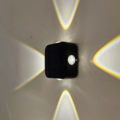 DIAMOND BEAM OUTDOOR WALL LIGHT