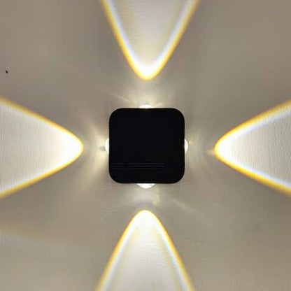 DIAMOND BEAM OUTDOOR WALL LIGHT