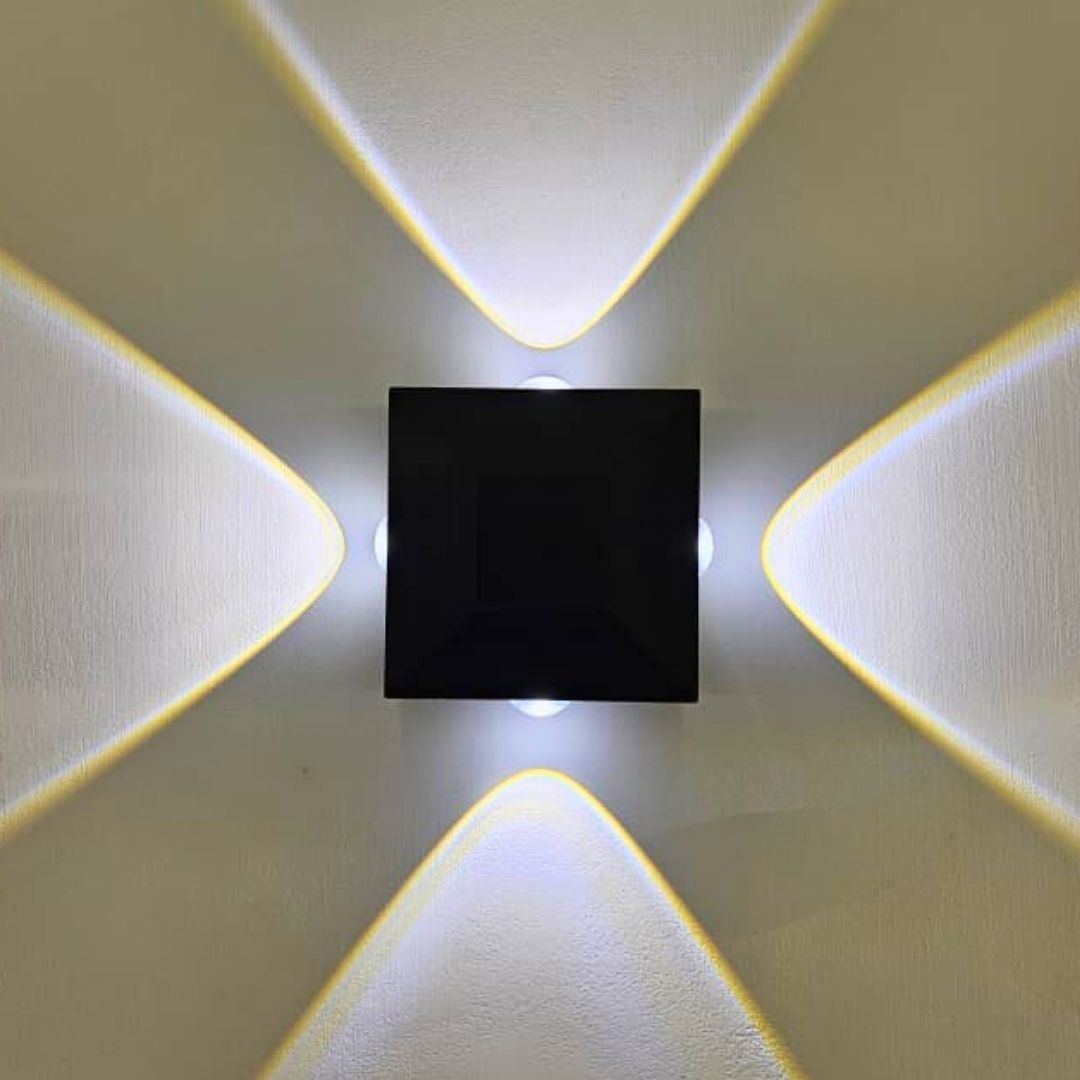 BLACK MIRAGE OUTDOOR WALL LIGHT