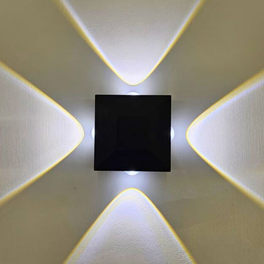 BLACK MIRAGE OUTDOOR WALL LIGHT