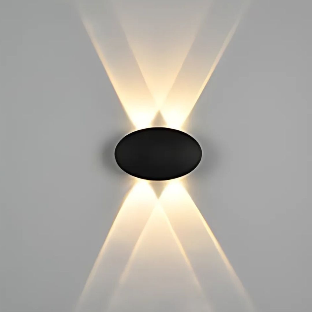AURA CURVE OUTDOOR WALL LIGHT