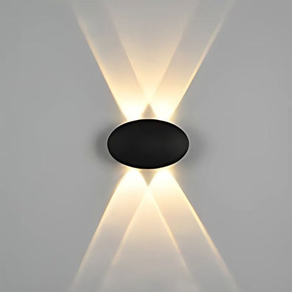 AURA CURVE OUTDOOR WALL LIGHT