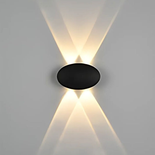 AURA CURVE OUTDOOR WALL LIGHT