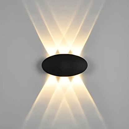 AURA CURVE OUTDOOR WALL LIGHT
