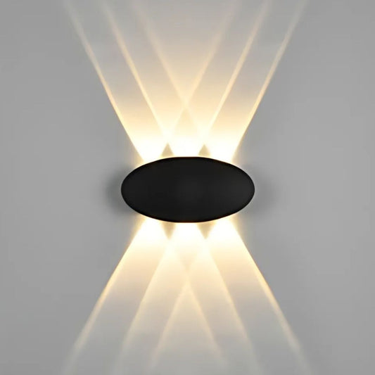 AURA CURVE OUTDOOR WALL LIGHT