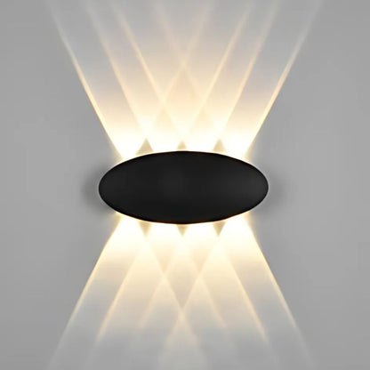 AURA CURVE OUTDOOR WALL LIGHT