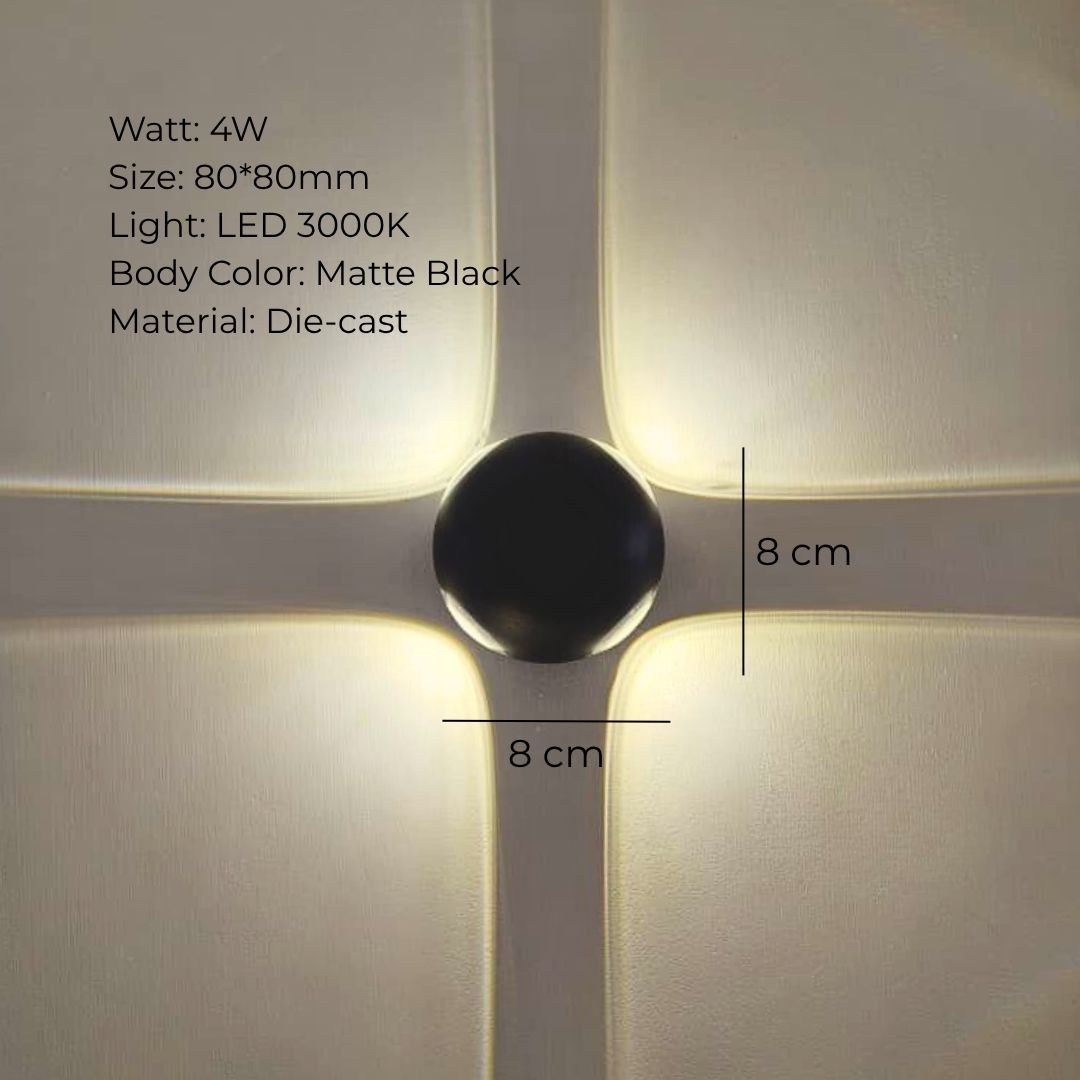 AURA X OUTDOOR WALL LIGHT