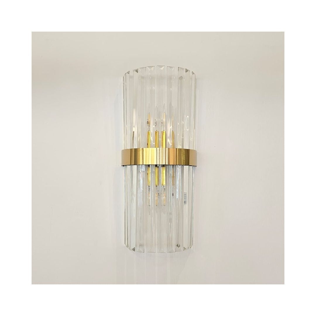 GOLDEN PRISM WALL LIGHT