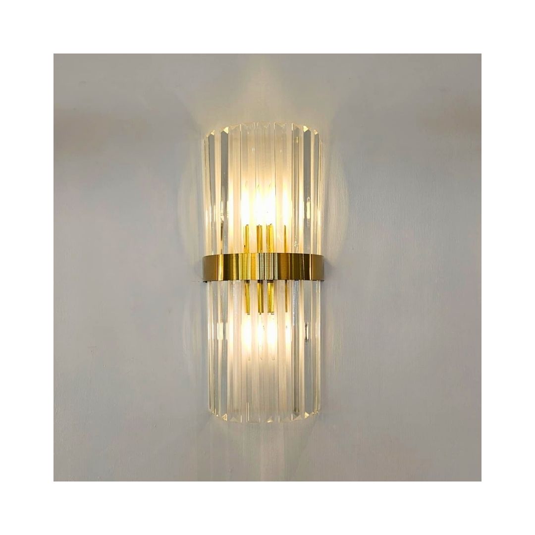 GOLDEN PRISM WALL LIGHT