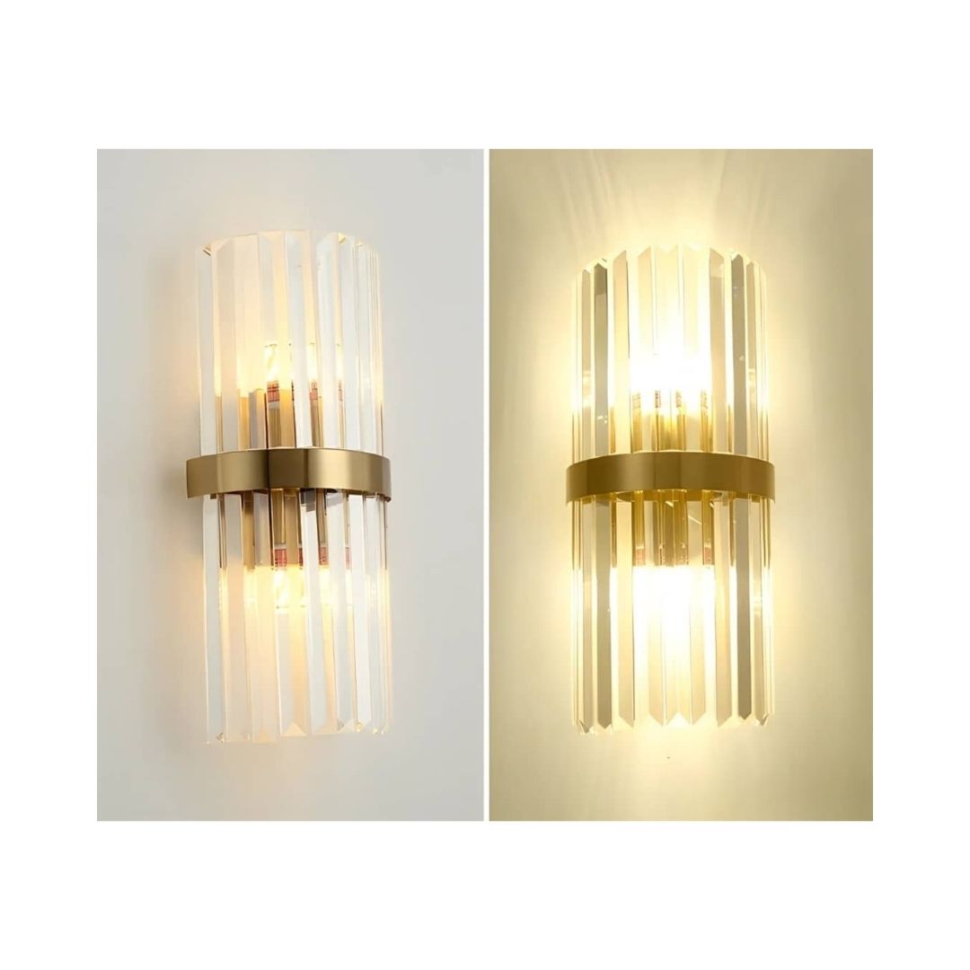 GOLDEN PRISM WALL LIGHT