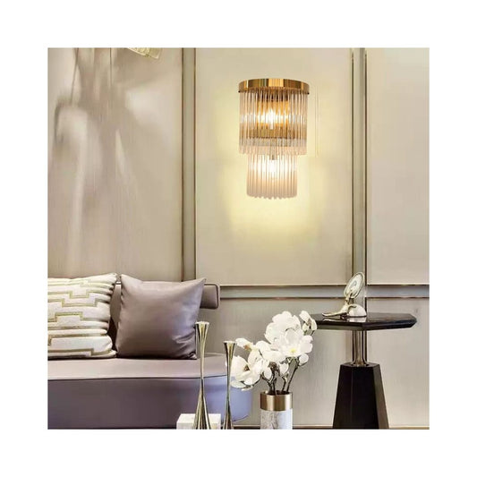 CRYSTAL CASCADE WALL LIGHT