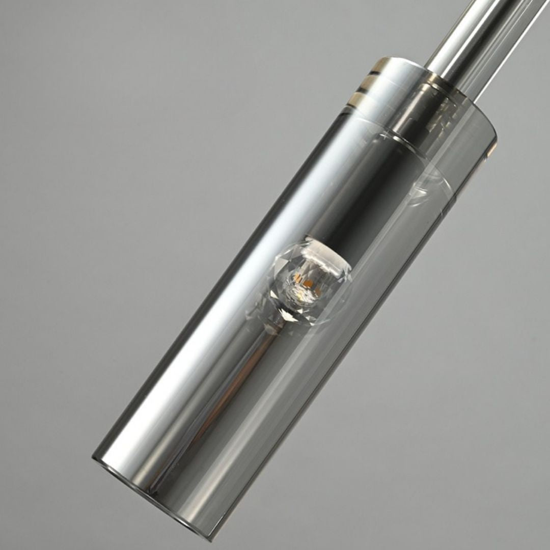 CHROME THREAD PENDANT LIGHT