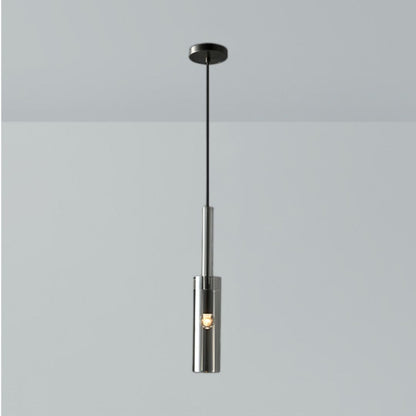 CHROME THREAD PENDANT LIGHT