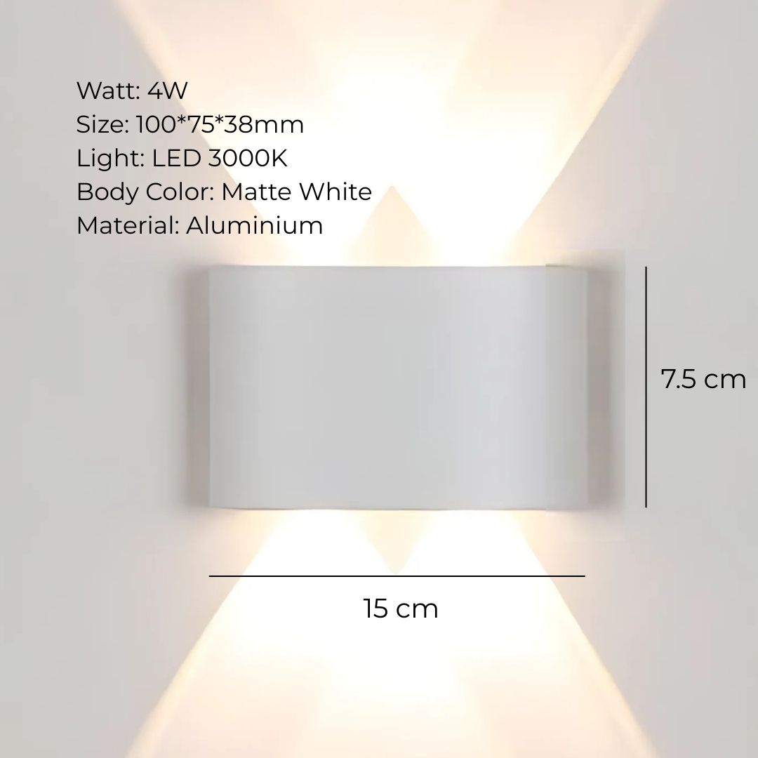 LUMINA ARC OUTDOOR WALL LIGHT