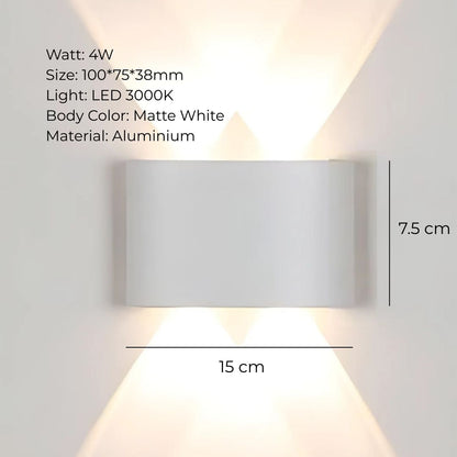 LUMINA ARC OUTDOOR WALL LIGHT