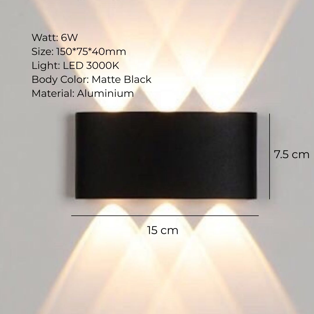 LUMINA ARC OUTDOOR WALL LIGHT