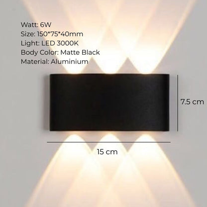 LUMINA ARC OUTDOOR WALL LIGHT