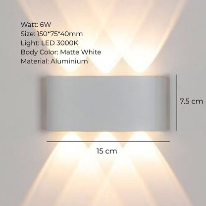 LUMINA ARC OUTDOOR WALL LIGHT