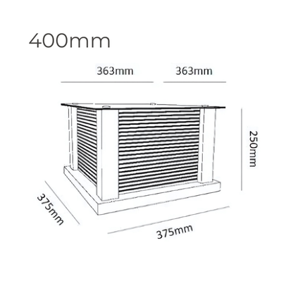 GLOW WOOD OUTDOOR GATE LAMP