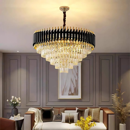 BLACK GOLD MAJESTIC CHANDELIER