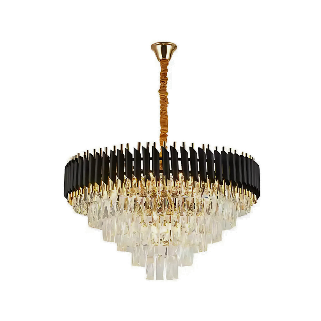 BLACK GOLD MAJESTIC CHANDELIER