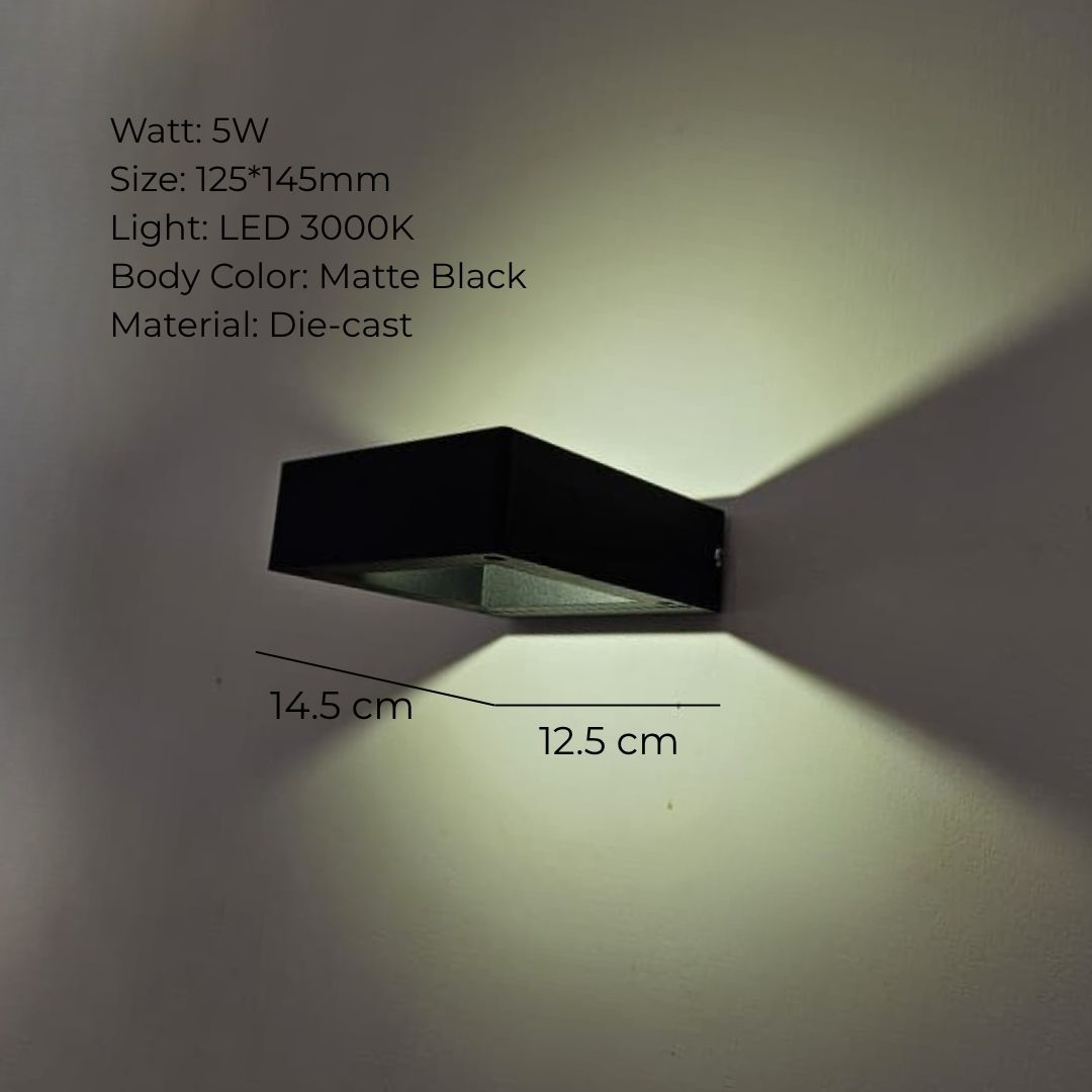 NOVA BEAM OUTDOOR WALL LIGHT