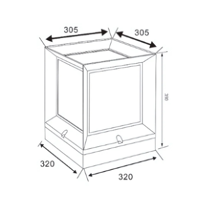 ILLUMEGATE OUTDOOR GATE LAMP