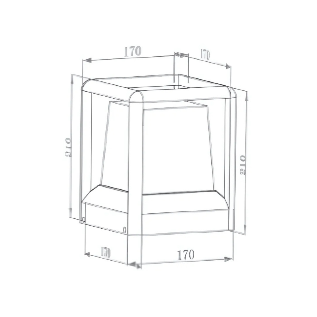 FROST EDGE OUTDOOR GATE LAMP