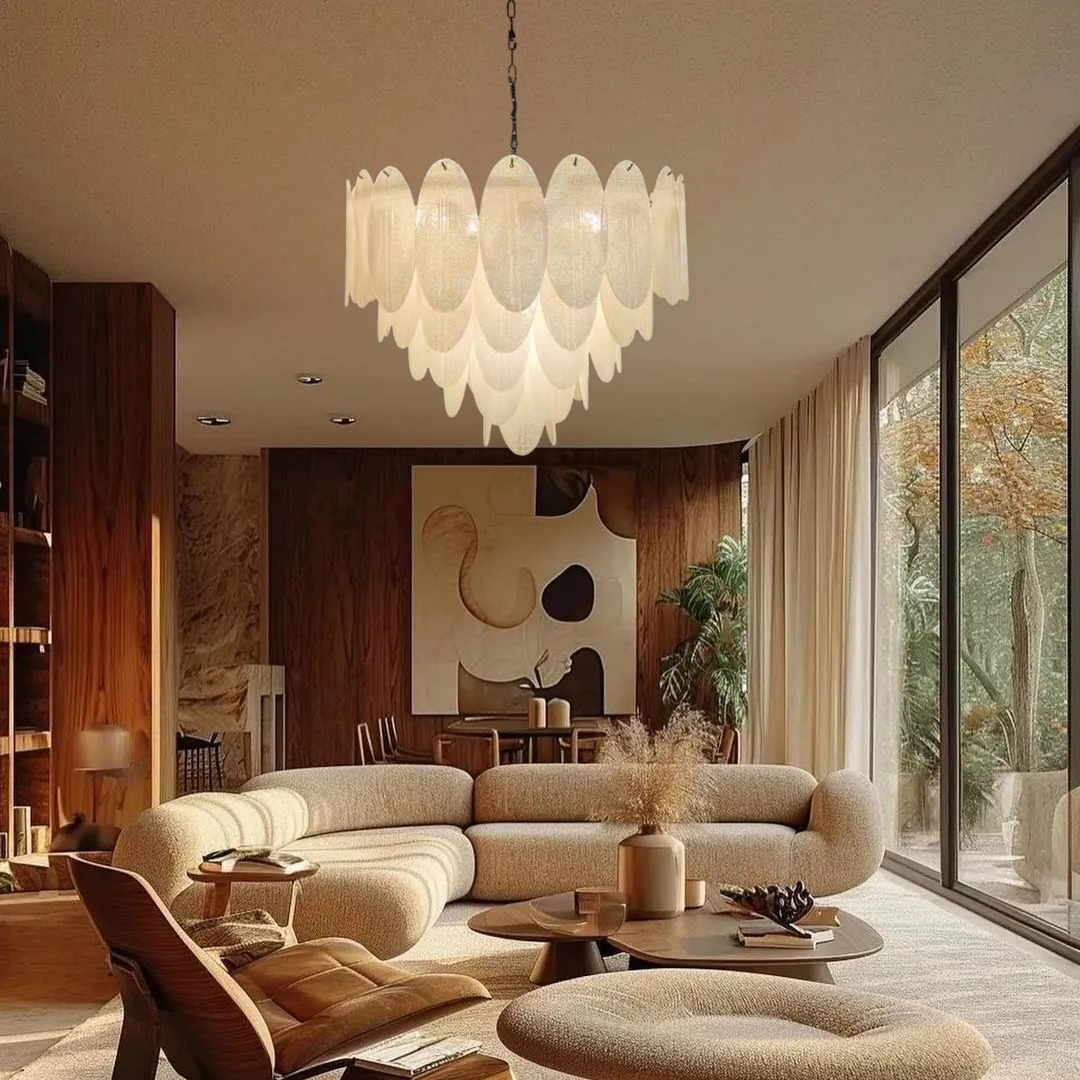 LUMA PETAL CHANDELIER