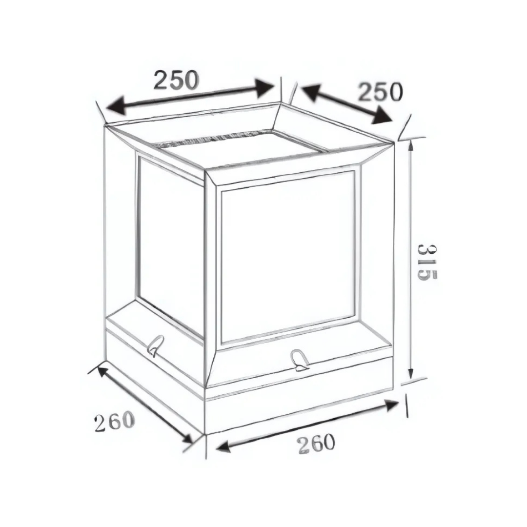 ILLUMEGATE OUTDOOR GATE LAMP