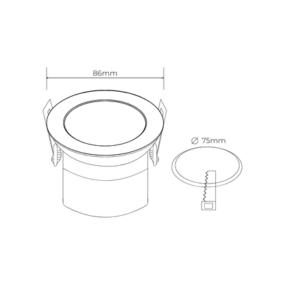 DUJIA LED SPOT LIGHT