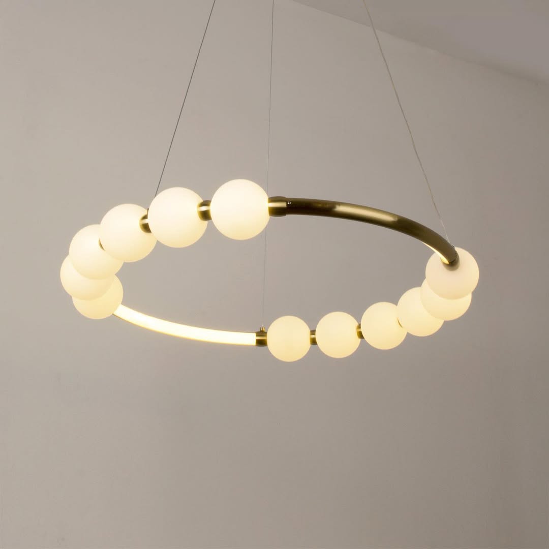 Glowing Eclipse Chandelier