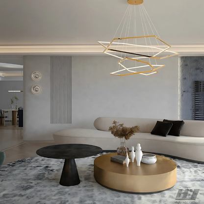 HEXALUX CHANDELIER
