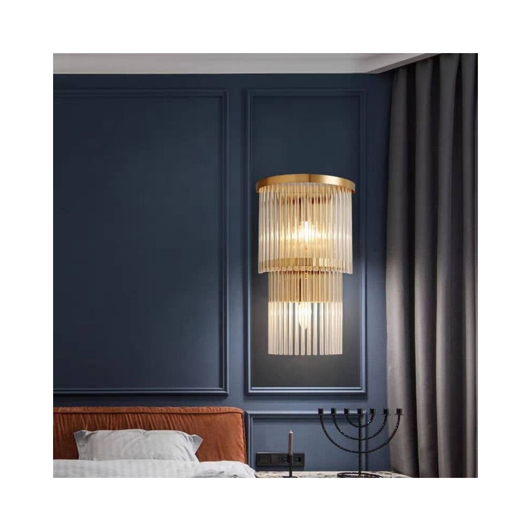 CRYSTAL CASCADE WALL LIGHT