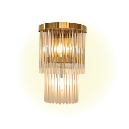 CRYSTAL CASCADE WALL LIGHT